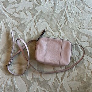 Fossil Light Pink Crossbody Bag